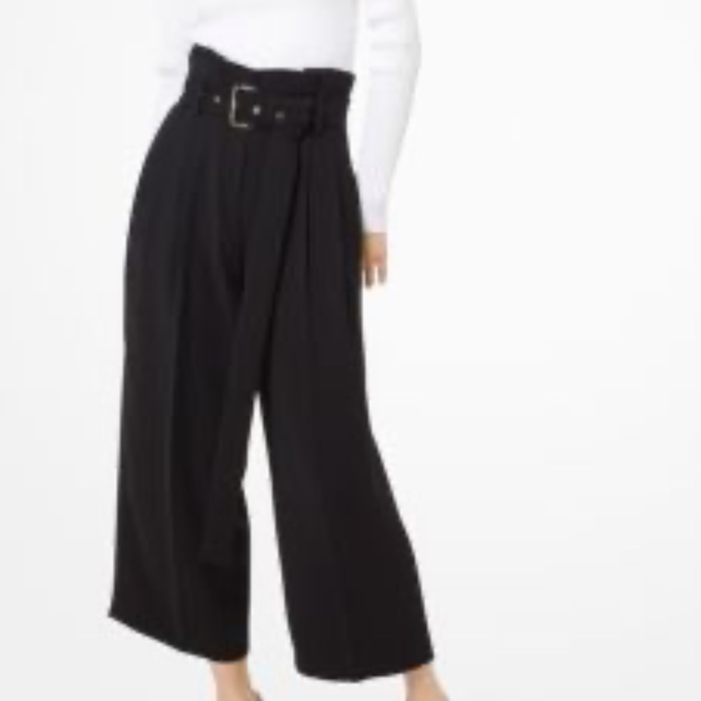 Michael Kors Belted Pleatted Culottes